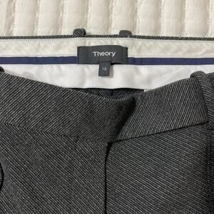 Theory Charcoal Gray Women's Tailored Pants